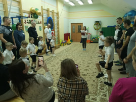 В детском саду прошли мероприятия для пап В детском саду прошли мероприятия для пап.